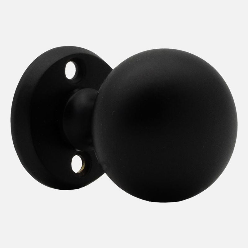 Dørvrider Roar – matt sort messing