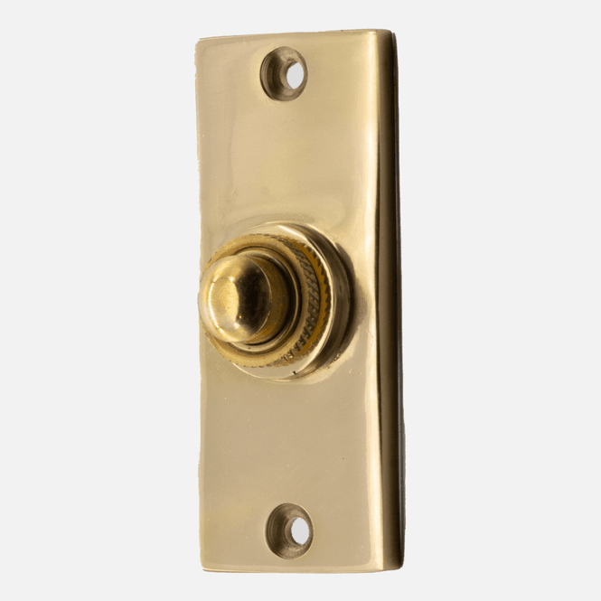 Hovedbilde Ringeklokke - Messing flat